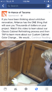 NHance Facebook Campaign